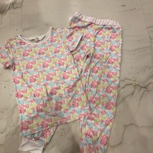 Floral Kids Pajama Set